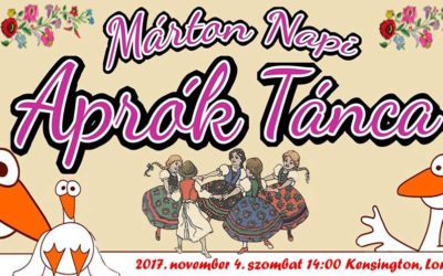 November 4. – Aprók Tánca – Márton napi gyerek táncház élő muzsikára